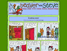 Tablet Screenshot of beaverandsteve.com